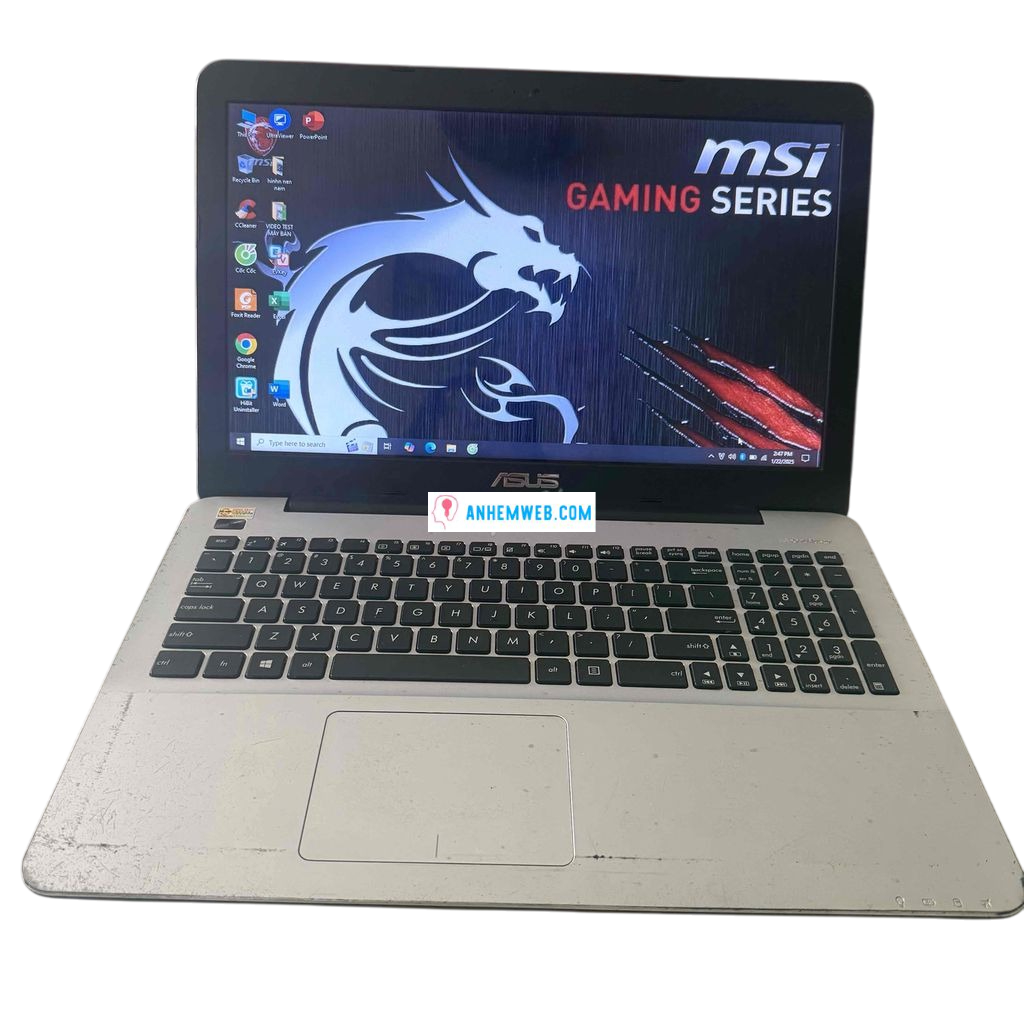 [anhemweb] Laptop Gaming Asus i5 8G SSD bảo hành 1 năm (Used)