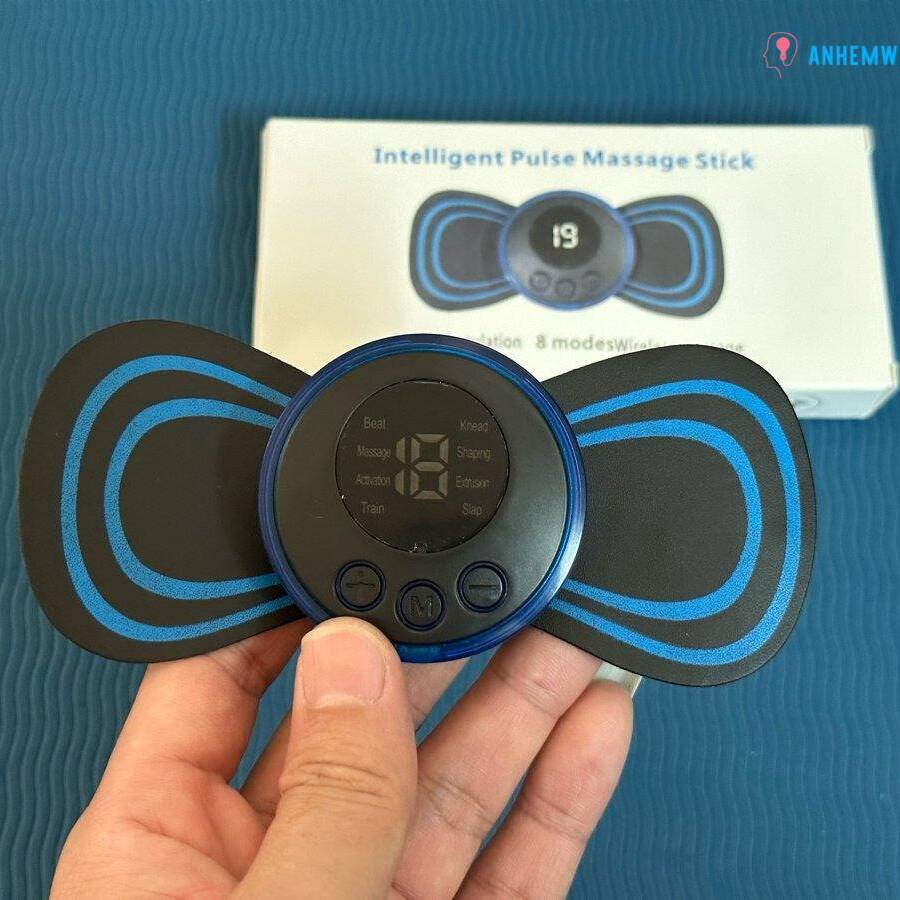 Máy Massage Mini Xung Điện Toàn Thân 8 Chế Độ-19 Cường Độ Giảm Đau Nhức Hiệu Quả